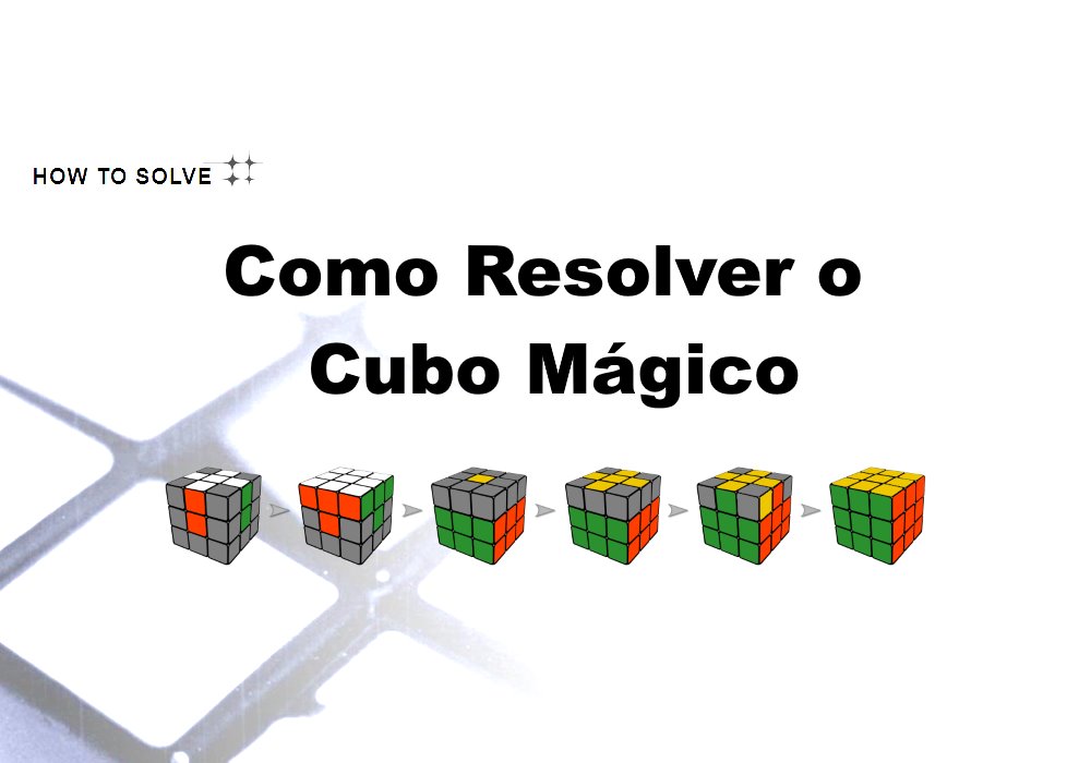 COMO RESOLVER O CUBO MÁGICO - PASSO 1 / PREPARAR A CRUZ 